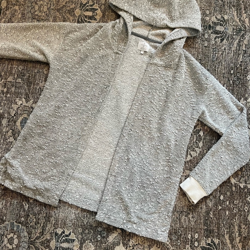Alternative Apparel Drifter Textured Hoodie Pepper XS